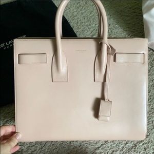 Saint Laurent mini Sac De Jour Blush Pink